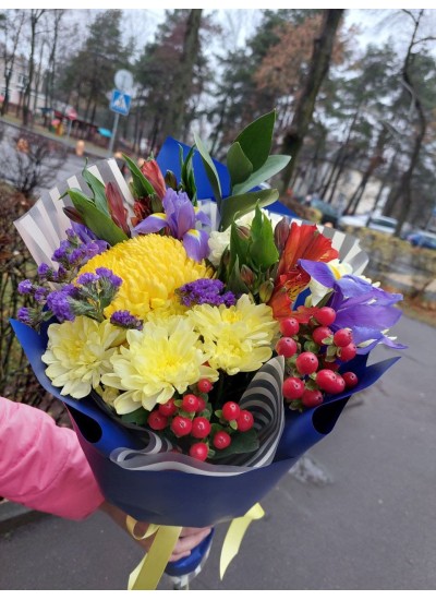 Букет цветов "Цветочная аранжировка"