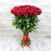 Букет из 25 красной розы (с лентой)