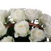 Корзина из 31 белой розы