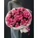 Букет из 21 ветки кустовой пионовидной розы Жизель