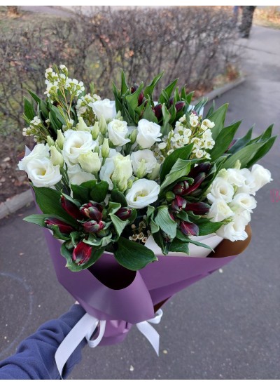 Букет цветов "Венский вальс"
